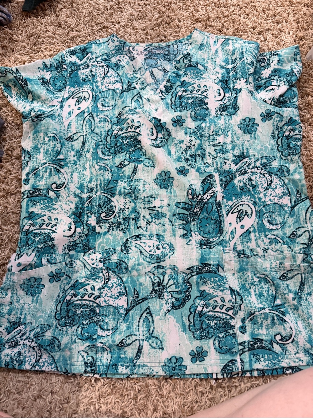 3 scrub tops